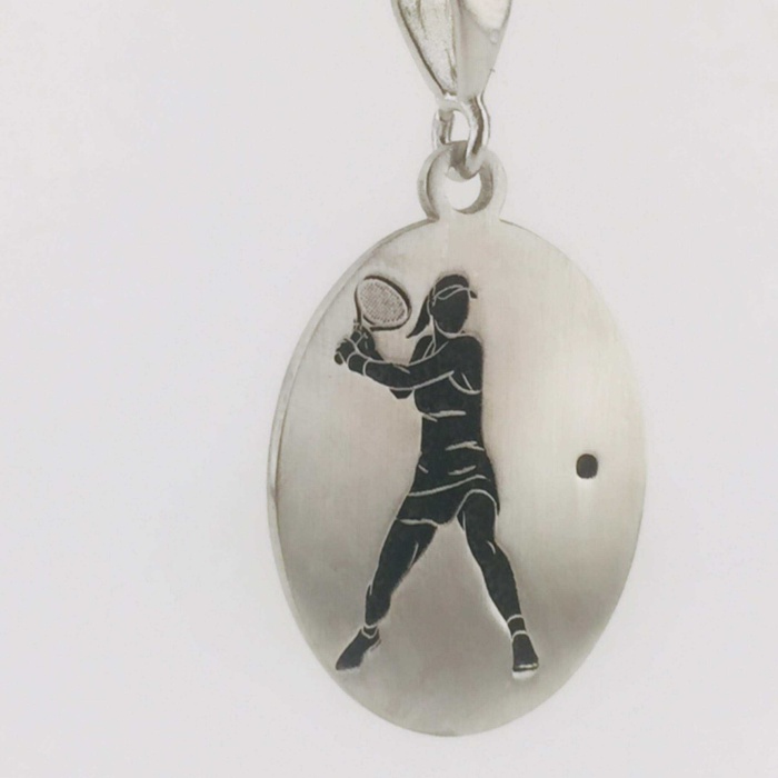 Gümüş Kadın Tenis Kolye (BG-KLY-407)