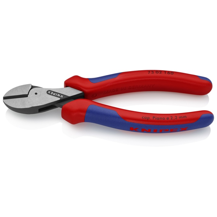 KNIPEX 73 02 160 X-CUT YÜKSEK PERFORMANSLI HAFİF YAN KESKİ