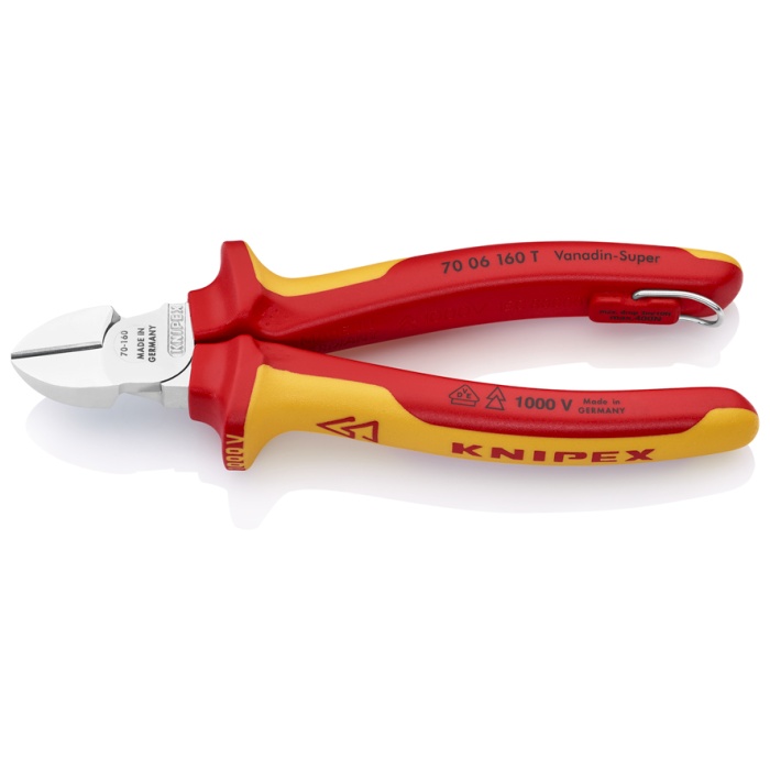 KNIPEX 70 06 160T ASMA HALKALI YAN KESKİ (VDE)