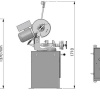 İLERİ TEKNİK V350T MENGENESİ OTOMATİK ÇAPAKSIZ SULU PROFİL KESİM MAKİNASI