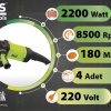 HAIS 180mm BÜYÜK TAŞLAMA 2200 WATT