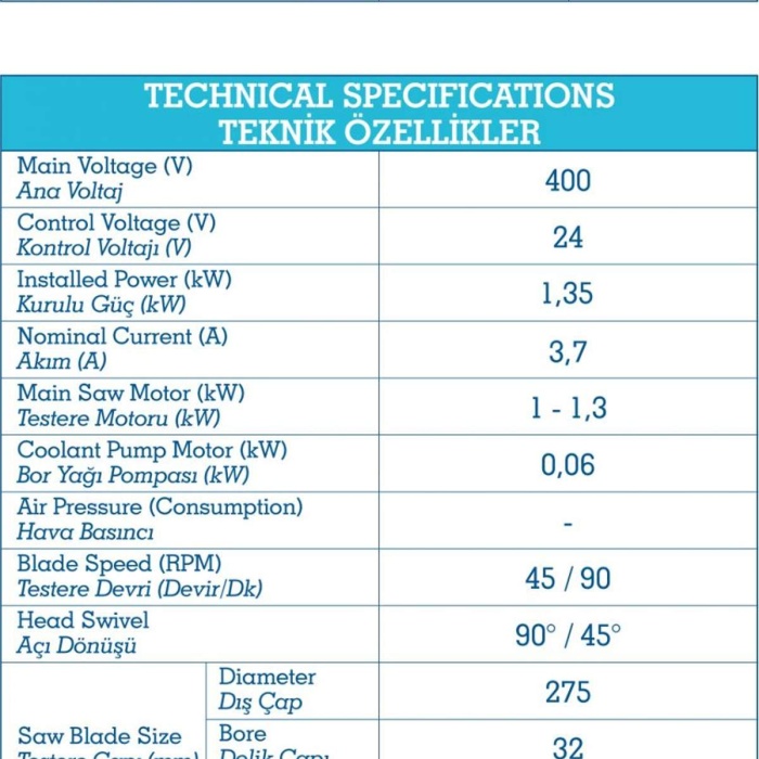 İLERİ TEKNİK V275 MANUEL ÇAPAKSIZ SULU PROFİL KESİM MAKİNASI