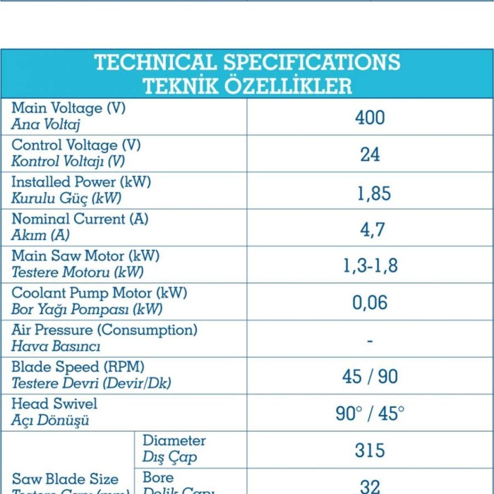 İLERİ TEKNİK V315 MANUEL ÇAPAKSIZ SULU PROFİL KESİM MAKİNASI