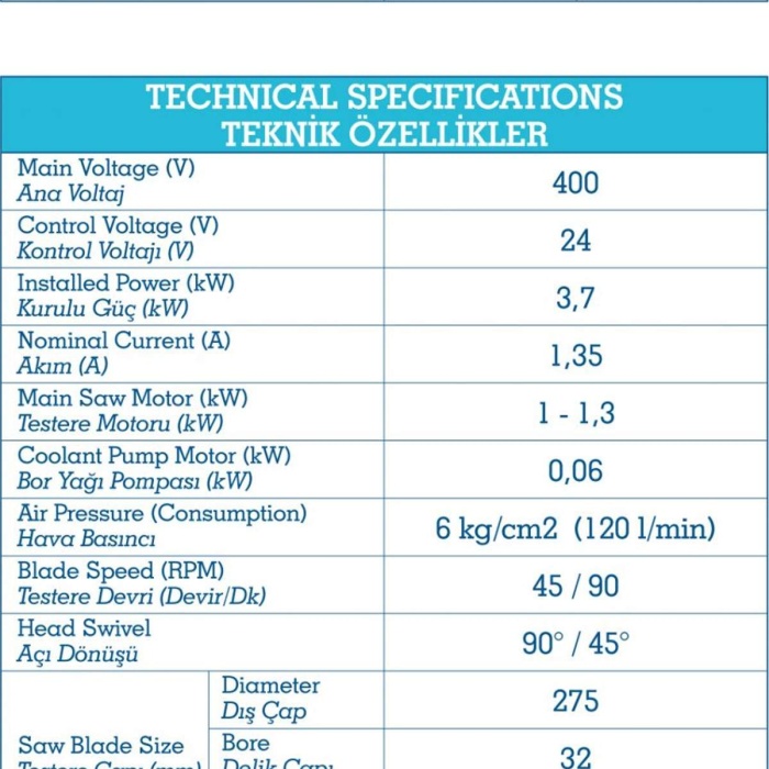 İLERİ TEKNİK V275T MENGENESİ OTOMATİK ÇAPAKSIZ SULU PROFİL KESİM MAKİNASI