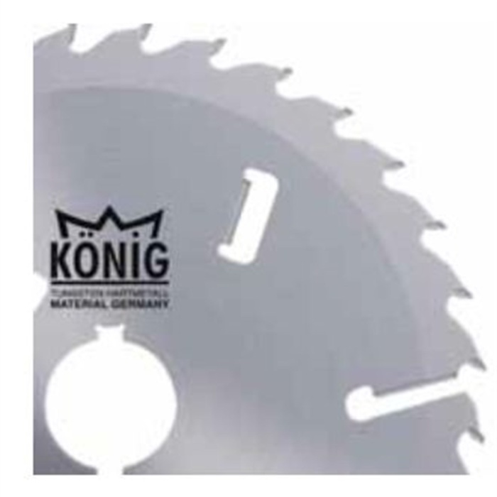 König Elmas Uçlu Ve Soğutma Boşluklu Çoklu Dilme Testere Bıçağı 250X3,2X30X20Z