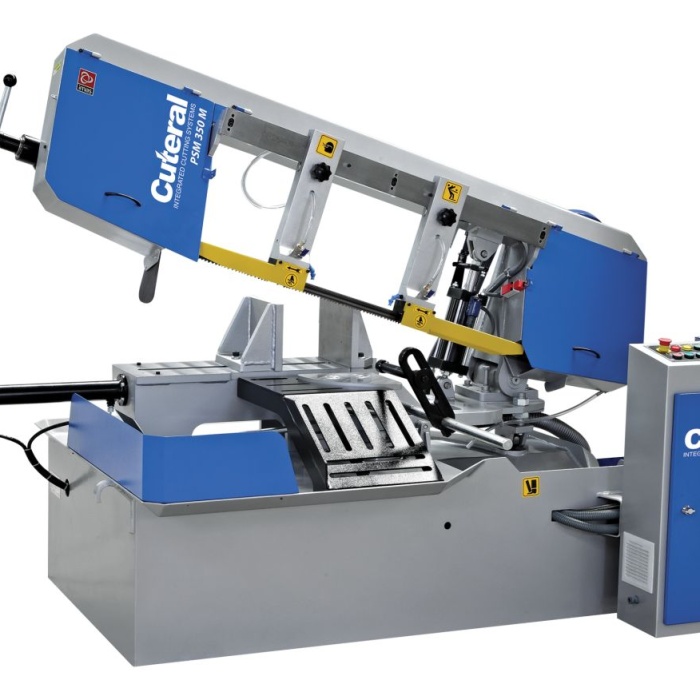 CUTERAL PSM 350 M YARI OTOMATİK AÇILI ŞERİT TESTERE