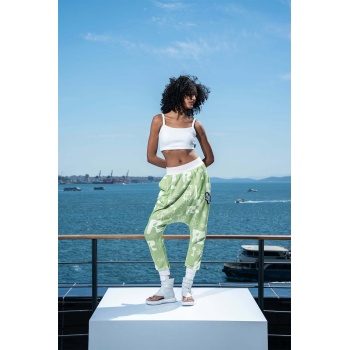 Kadin Su Yeşili Pantolon 15160