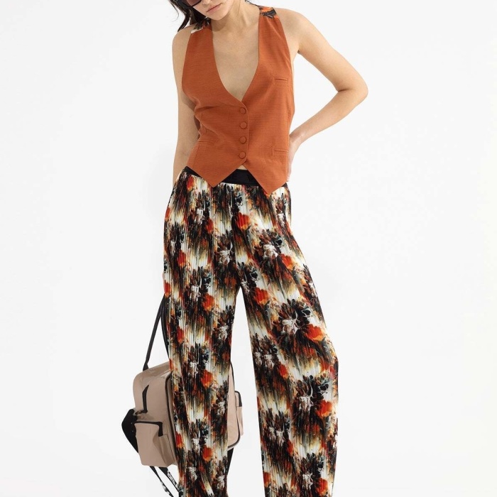 Çok Renkli Pantolon 13025