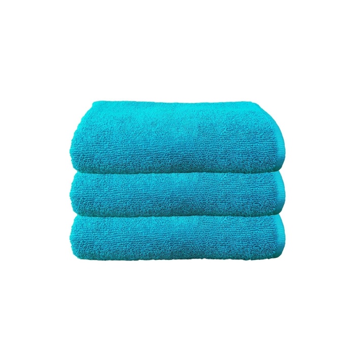 3 lü Boya Tutmayan Mikrofiber El Yüz Spor Kuaför Havlusu 50X90 Cm