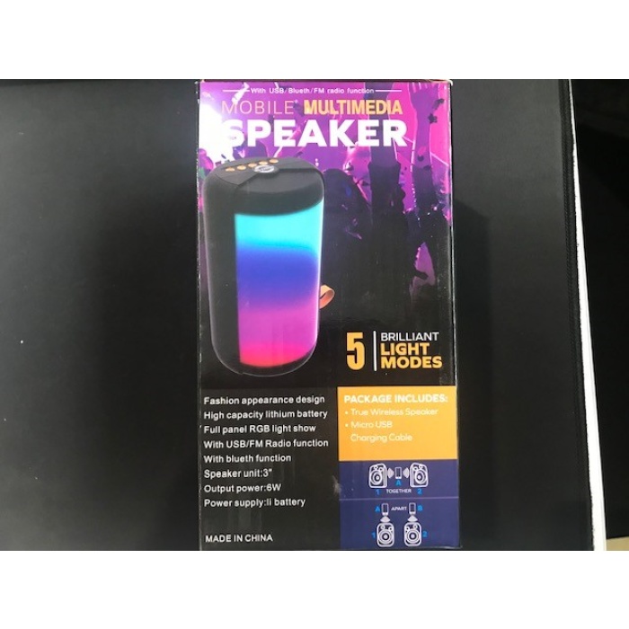 Portable Ms-2202BT Şarjlı/Sd/usb Bluetooth RGB Spe