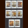 YELKENLİ GEMİLER-THEMATICUM KİŞİSEL PUL-2023 TÜRKİYE-DAMGASIZ MNH TAM SET