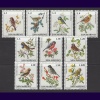 KUŞLAR-1972 SAN MARINO-DAMGASIZ MNH TAM SET