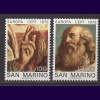 AVRUPA CEPT-TABLOLAR-1975 SAN MARINO-DAMGASIZ MNH TAM SET