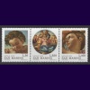TABLOLAR-NOEL-1975 SAN MARINO-DAMGASIZ MNH TAM SET