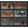 HAYVANLAR-2011 GIBRALTAR-DAMGASIZ MNH TAM SET-NOMİNAL £2.52