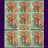 10X BALIKLAR-1994 TANZANYA-DAMGALI/ CTO BLOK