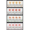 ÇİÇEKLER-1998 ROMANYA-DAMGASIZ MNH 4LÜ ŞERİT TAM SET