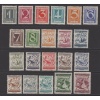 SÜREKLİ SERİ-1925 AVUSTURYA-DAMGASIZ MLH/ MNH TAM SET (BAZI PULLAR ŞARNİYER İZLİ)-MNH İÇİN KD: 325 EURO
