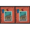 MİMARİ-AVRUPA GÜVENLİK KONFERANSI-1980 ROMANYA-2 ADET DAMGASIZ MNH BLOK