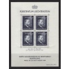 BESTECİLER-1938 LIECHTENSTEIN-DAMGASIZ MNH BLOK-MICHEL KD: 90 EURO