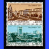 MİMARİ-BÜKREŞ-1977 SAN MARINO-DAMGASIZ MNH TAM SET