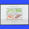 BİTKİLER-4 MEVSİM-1981 MONAKO-DAMGASIZ MNH BLOK