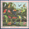 KUŞLAR-1990 GUYANA-DAMGASIZ MNH BLOK