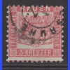 ALMAN EYALETLERİ-BADEN-1862 DAMGALI PUL-MICHEL #16-KD: 360 EURO