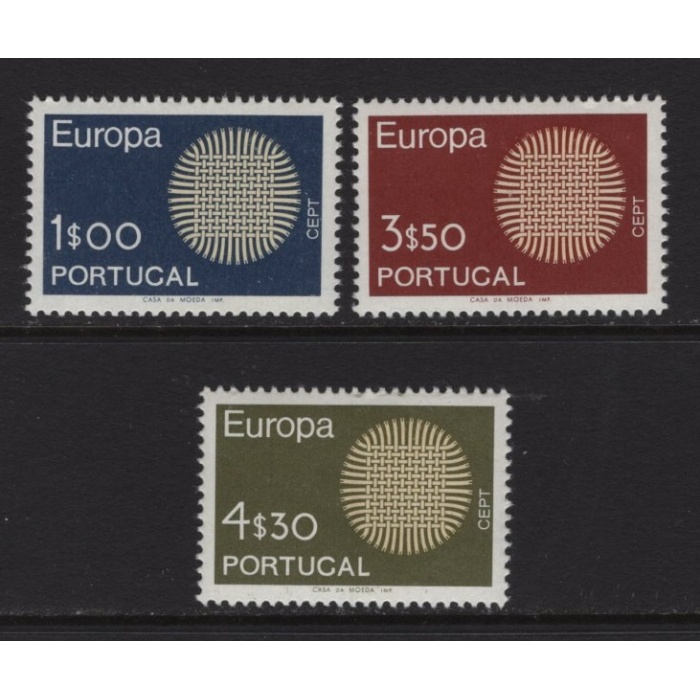 1970 AVRUPA CEPT-PORTEKİZ-DAMGASIZ MNH TAM SET-MICHEL KD: 30 EURO