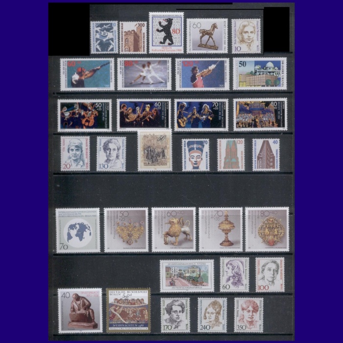 1988 BERLİN-DAMGASIZ MNH TAM YIL SETİ