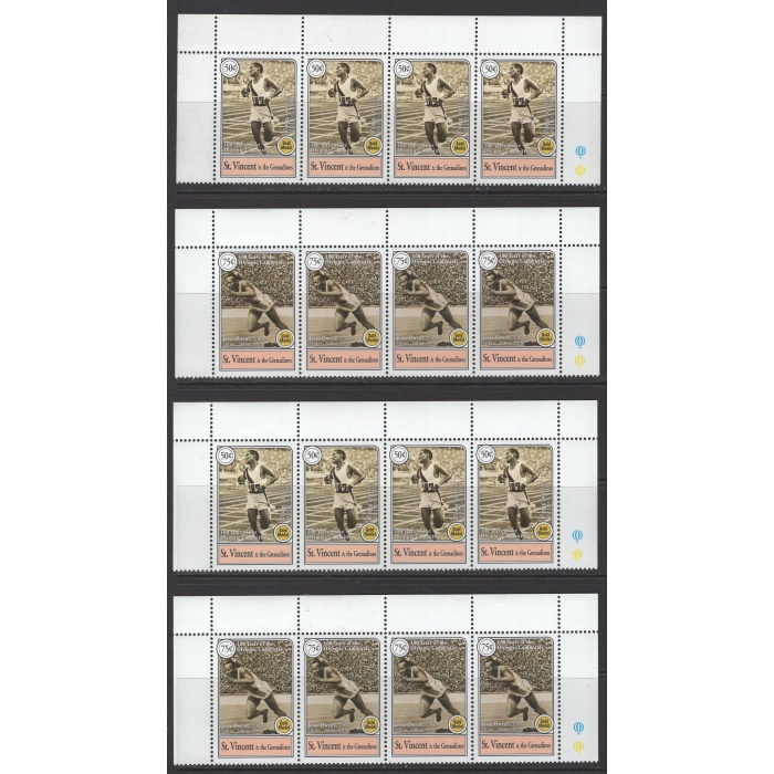 OLİMPİYATLAR-1994 ST. VINCENT-8 ADET DAMGASIZ MNH EKSİK SET