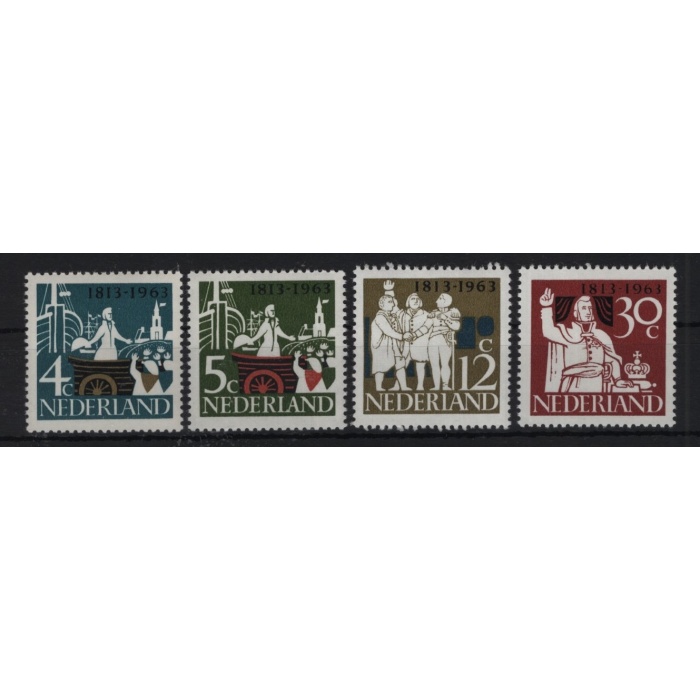 GEMİLER-KRALİYET-1964 HOLLANDA-2 ADET DAMGASIZ MNH TAM SET