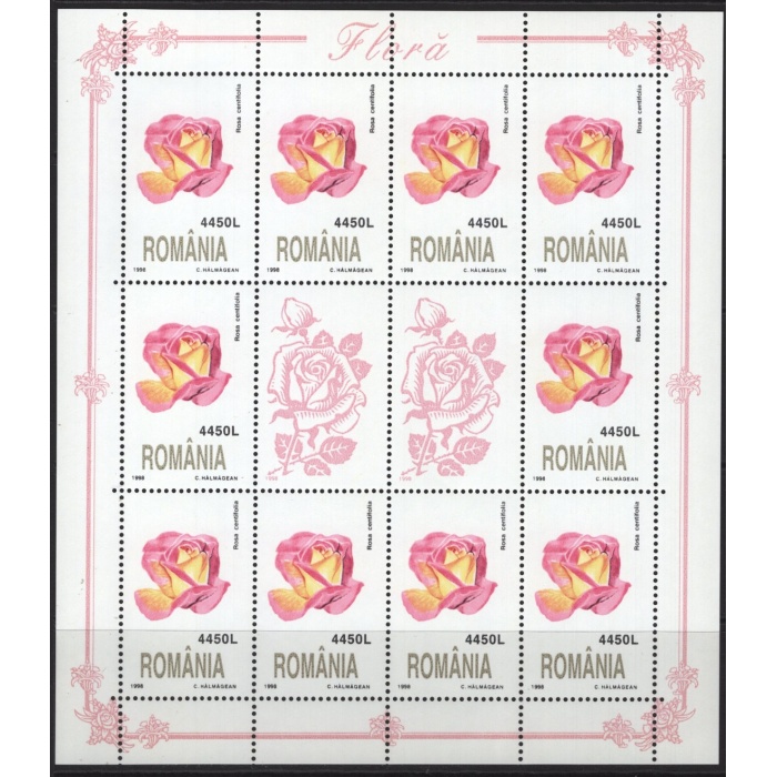 ÇİÇEKLER-2008 ROMANYA-DAMGASIZ MNH KLEINBOGEN TAM SET-MICHEL KD: 30 EURO