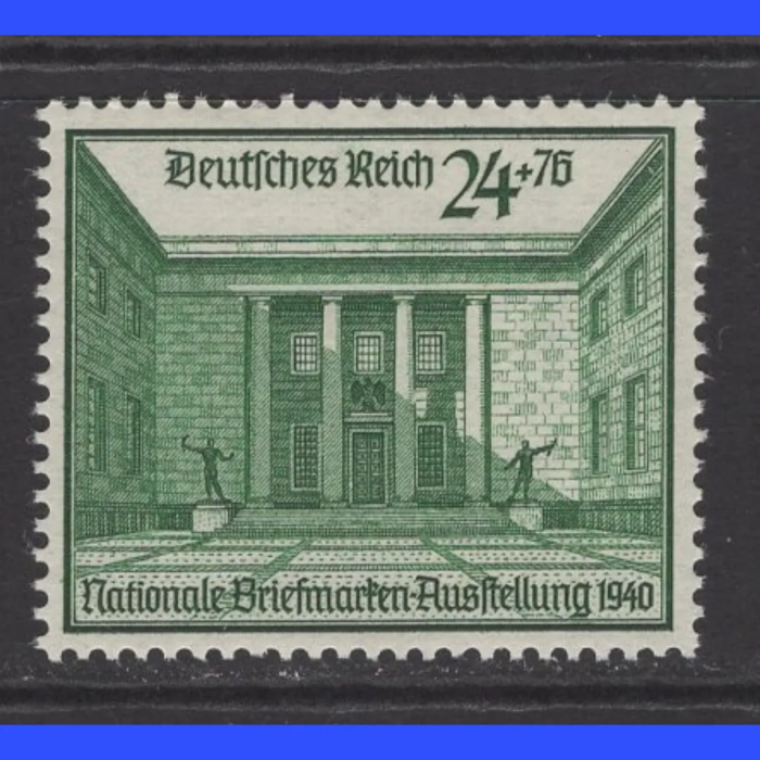 MİMARİ-PUL SERGİSİ-1940 REICH-DAMGASIZ MH TAM SET (ŞARNİYER İZLİ)-MICHEL KD: 36 EURO