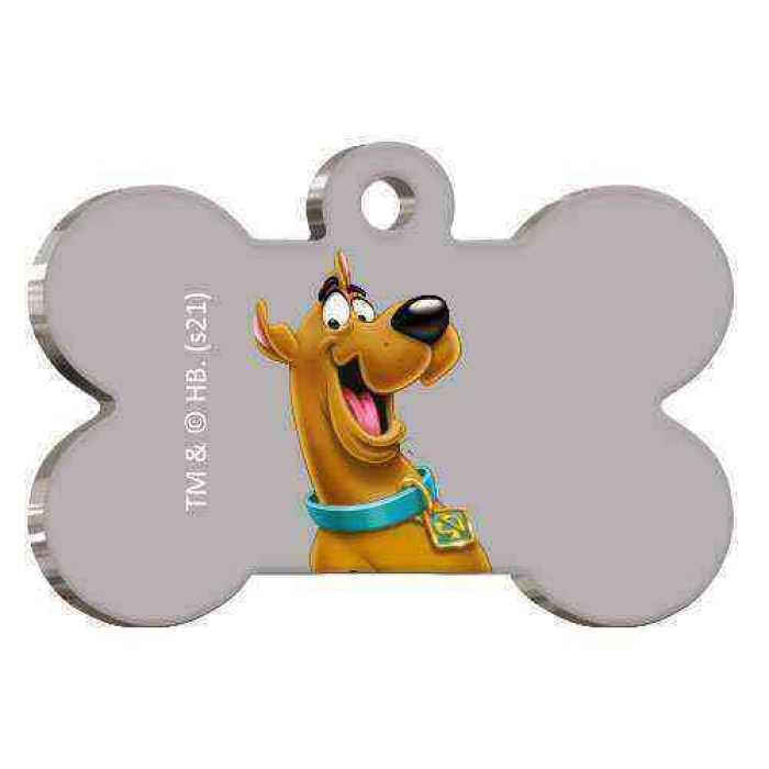 Scooby-Doo Kemik Şekilli Kedi ve Köpek Künyesi 3.2 cm