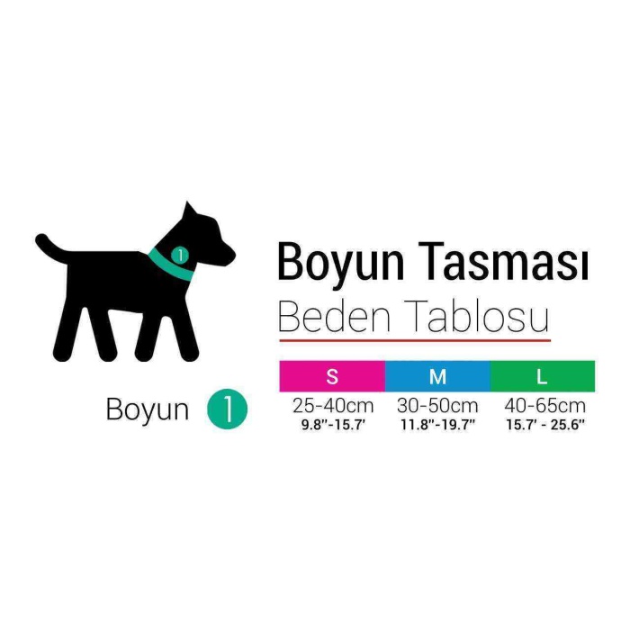 Neoplan Ayarlanabilir Desenli Köpek Boyun Tasması