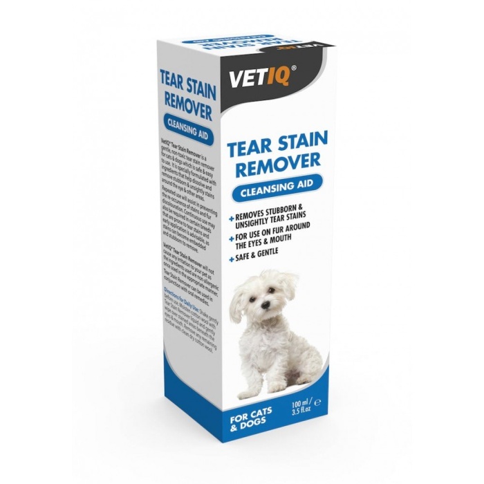 VetIQ Tear Stain Remover Gözyaşı Lekesi Temizleyici Losyon 100 ml