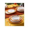 ACAR 5437 DIANA PORSELEN 24 PRÇ.YEMEK TAKIMI