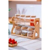 ACAR 7587 MALIBU 7 Lİ BAMBU STANDLI BAHARATLIK