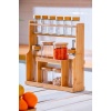 ACAR 7589 MALIBU 12Lİ BAMBU STANDLI BAHARATLIK