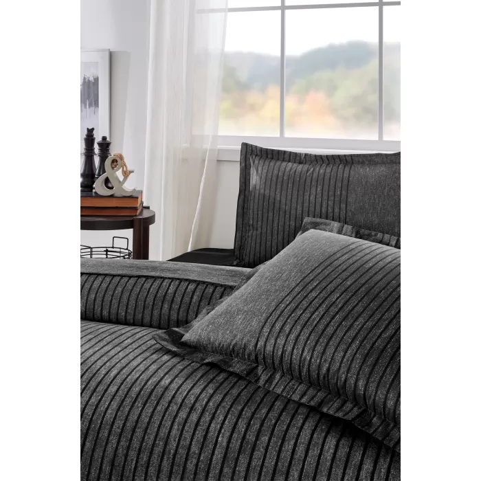 ÖZDİLEK NEV.TK FİTTED CAR RF TEK KİŞİLİK ANTRASİT NOIR