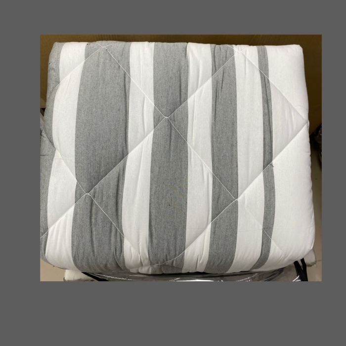POLO LİFE AZRA TEK KİŞİLİK GRİ YORGAN SET