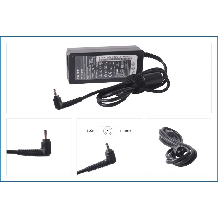 Fast Asus 19v 3.42a 65w 3.0x1.1mm Şarj Adaptörü