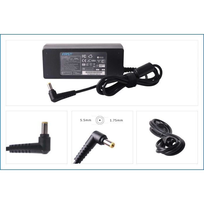 Fast Acer 19v 4.74a 90w 5.5x1.7mm Şarj Adaptörü