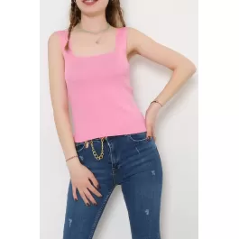 Kalın Askılı Atlet Pembe