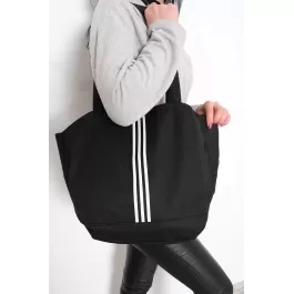 Omuz Askılı Geniş Çanta Siyah