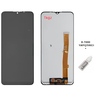 TCL 10SE Uyumlu Lcd Ekran Dokunmatik SERVİS Orijinali + B-7000