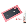 Tkgz İPhone X Arka Pil Batarya Kapağı (CAM+B-7000) SİYAH