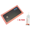 Tkgz - Nova 5T Arka Pil Batarya Kapağı (CAM B-7000) SİYAH