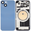 İphone 14 PLUS Full Arka Kapak Orijinal Arka Kemere Lensli (CAM) MAVİ